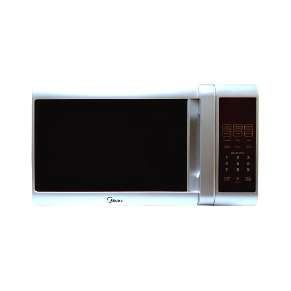 Microondas Midea 28 Lts. Silver espejado Digital