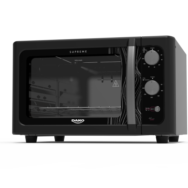 Horno Electrico Dako Supreme 44 L. Negro