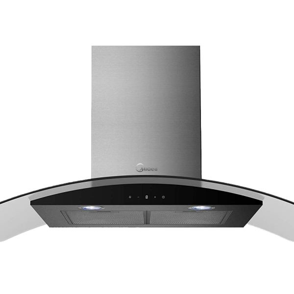 Campana Midea 90 Cm. Inox c/ Vidrio