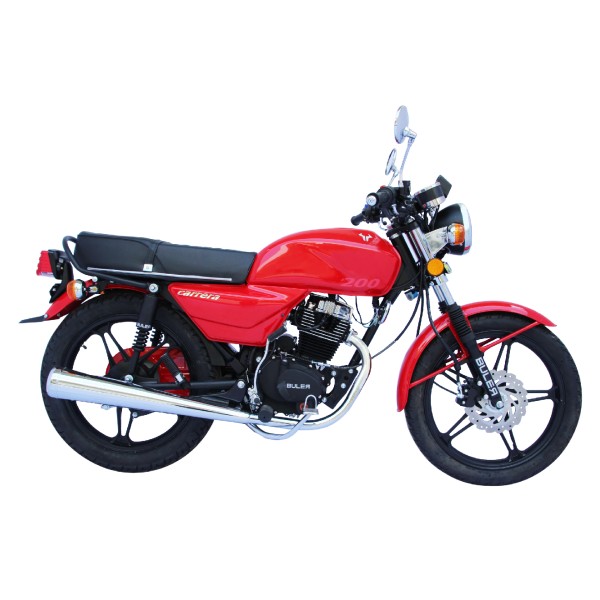 Motocicleta Buler Carrera 200 cc c/ Aleación Rojo