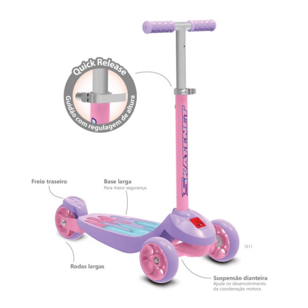 Patineta Skatenet Plus Slime