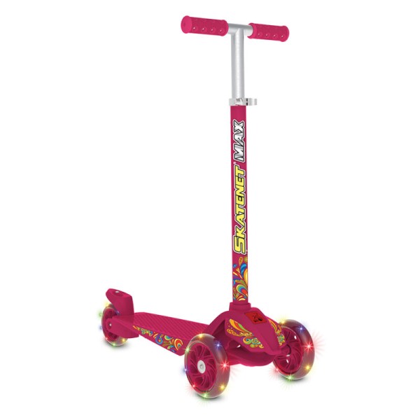 Patineta Skatenet Max Pink - Led