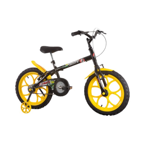 Bicicleta Track Dino Aro 16" Negro (DINO P)