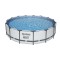 Piscina Bestway con Estructura Metalica 6.473 L. c/ Bomba de Filtrado.