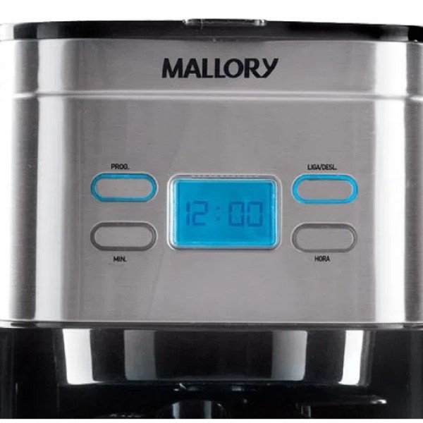 Cafetera Mallory Aroma Digital Thermic 32 Tazas 1.2 L.
