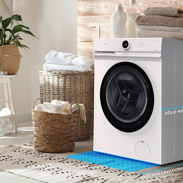 Lavarropas Midea 7 Kg. Carga Frontal.