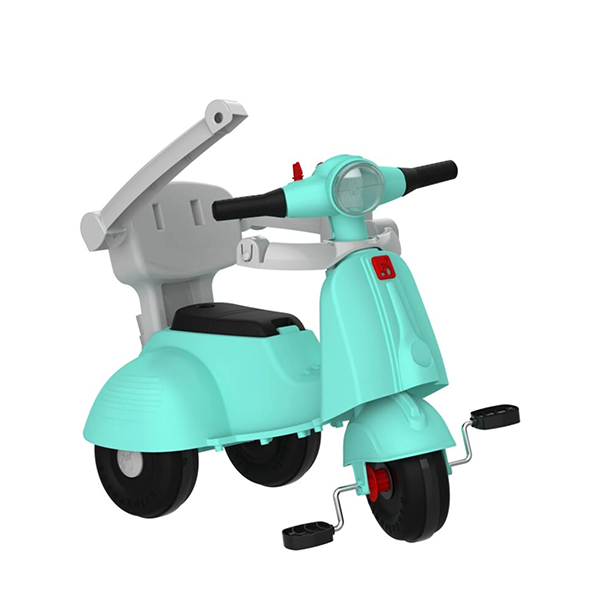 Triciclo Banderetta Paseo y Pedeal Verde