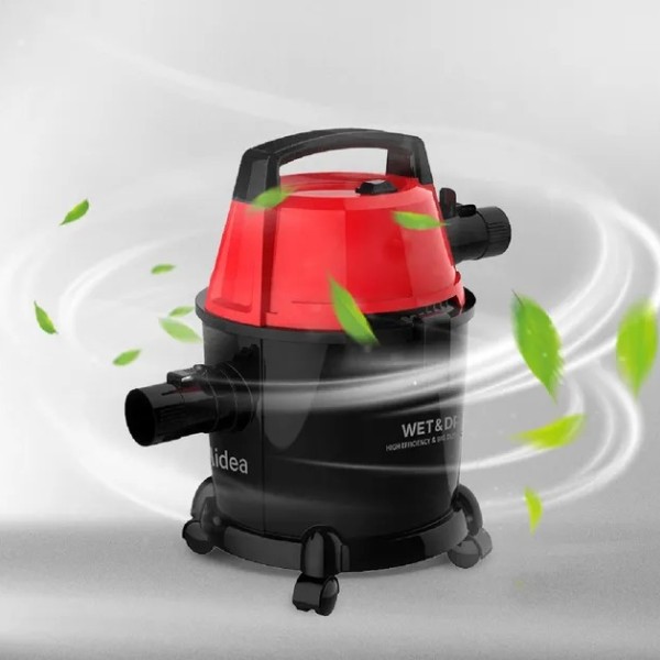 Aspiradora Midea 15 L. Agua / Polvo 1.400 W.