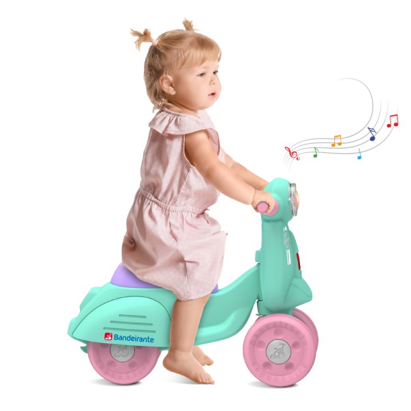 Baby Bike Equilibrio Banderett Rosa