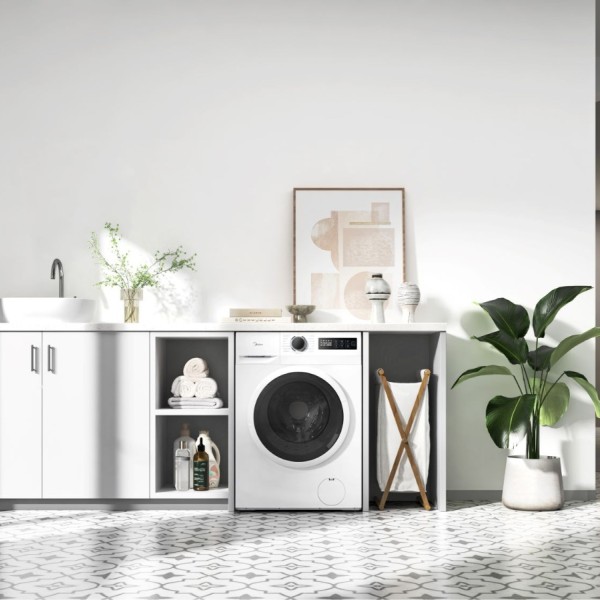 Lavarropas Midea Automatica 8 Kg. Carga Frontal - Inverter