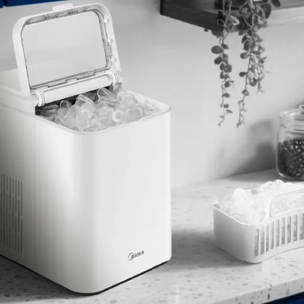 Fabricadora de Hielo Midea 12 Kg. (Blanco)