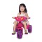 Triciclo Velobaby Paseo y Pedal (Rosa)