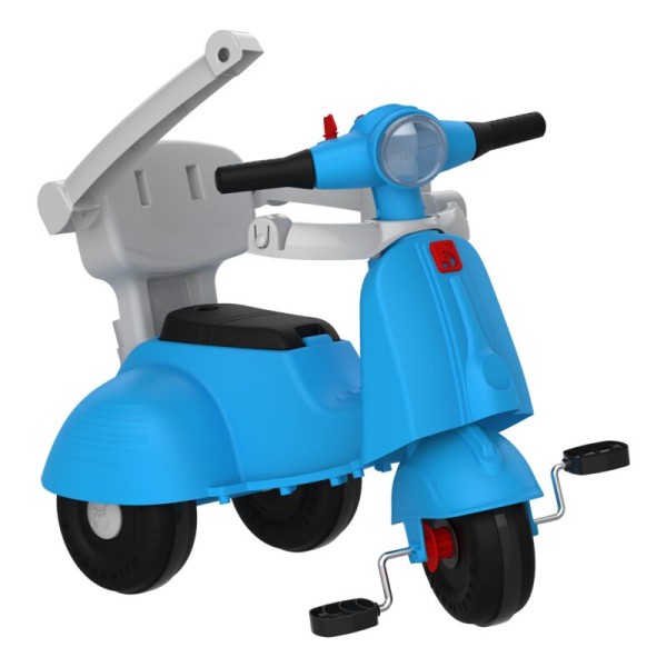 Triciclo Banderetta Paseo y Pedeal Azul