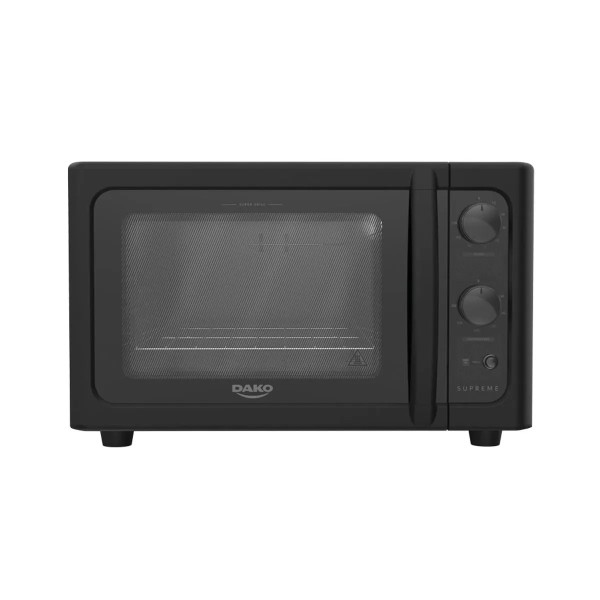 Horno Dako -Grill, Timer 120 Minutos, 44 Litros, 1.750 W. Control de temperatura de 90 a 300º C, Horno Limpia Facil, Puerta de Doble vidrio.