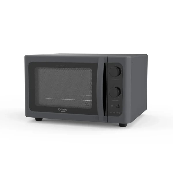 Horno Electrico Dako Supreme 44 L. Titanium Grill, Timer 120 Minutos, 44 Litros, 1.750 W. Control de temperatura de 90 a 300º C, Horno Limpia Facil, Puerta de Doble vidrio.